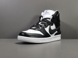 Nike Men Women shoes Dunk High ＂Black White'' 313170-342