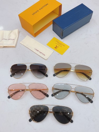Louis Vuitton Z1432E New Sunglasses Size:63口12-145