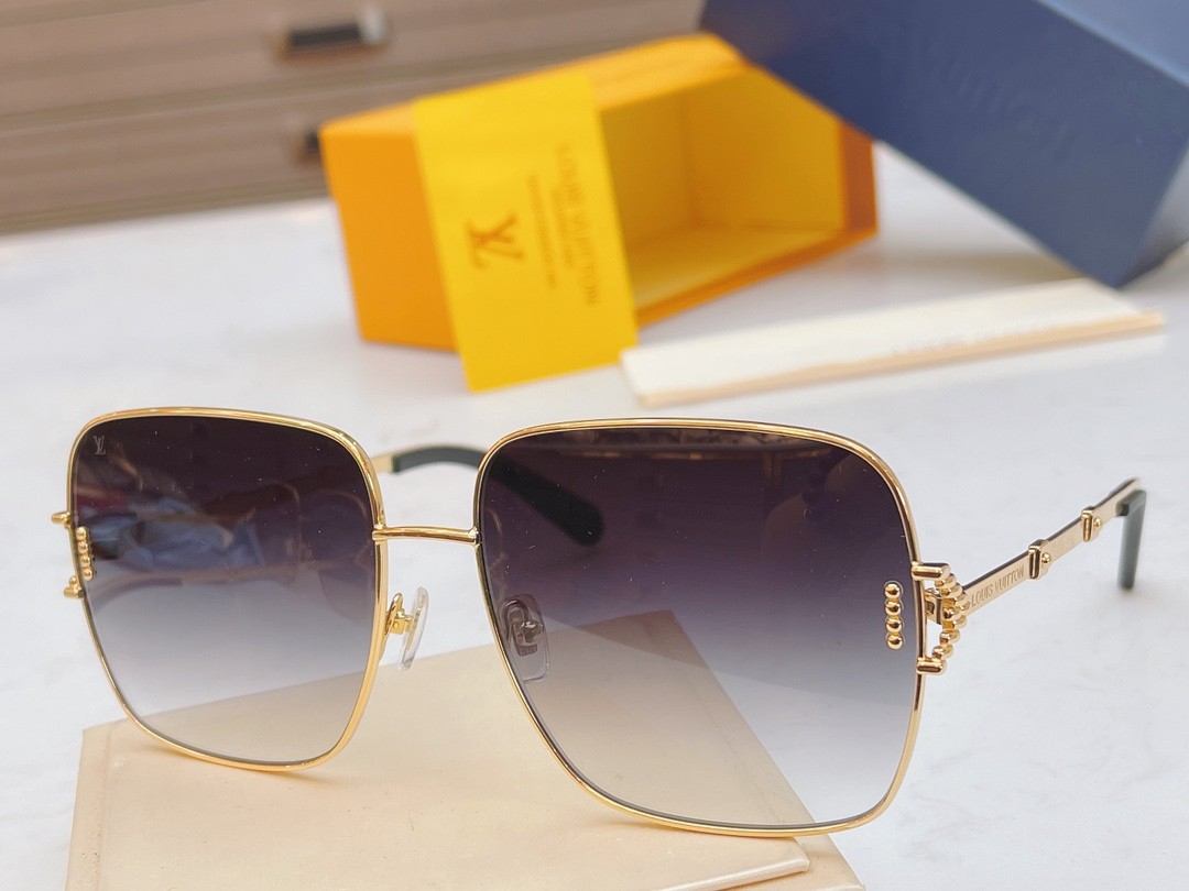 Louis Vuitton Z1437E Fashion Sunglasses Size:60口17-145