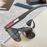 New Prada Handsome Sunglasses For Men Size:63口15-135