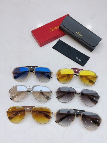 New Cartier Fashion Men Women Sunglasses Size:61口16-145
