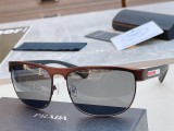 Prada SPS 66QS Gold Classic Men's Sunglasses Size:63口16-135
