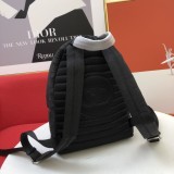 Dior Oblique Canvas And Calfskin Backpack