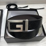 New Gucci Unisex Fashion Classic Belt 3.8CM