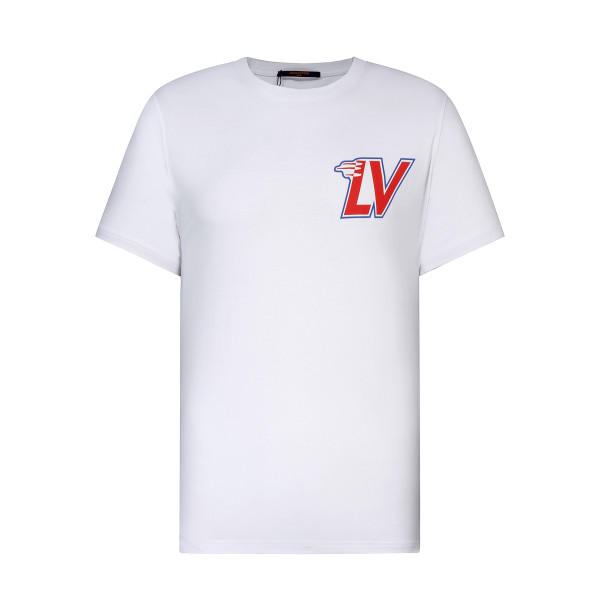 Louis Vuitton x NBA Basketball Short-sleeved T-Shirt White