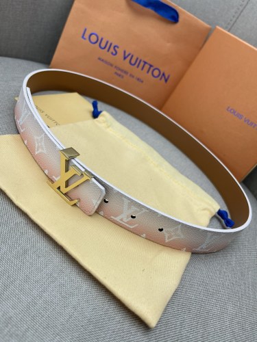 New LV Louis Vuitton Women's Fashion Belt 3.0CM