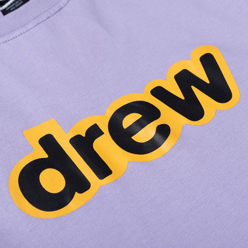 New Drew House Ins Style Fashion Short Sleeve T-shirt