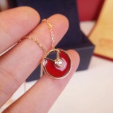 Cartier Red Amulet Necklace