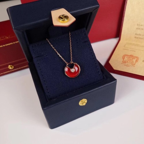 Cartier Red Amulet Necklace