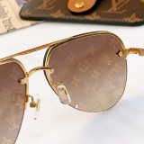 LOUIS VUITTON Sunglasses Z1100 Size:63口13-145