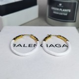 Balenciaga Classic Logo B Earrings