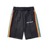 New Palm Angels Unisex Casual Sports Shorts Fashion Multicolor Drawstring Shorts