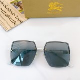 Burberry All-match Oversized Sunglasses Size: 60-18-145