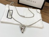 Gucci Classic Siberian Wolf Necklace