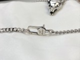 Gucci Classic Siberian Wolf Necklace