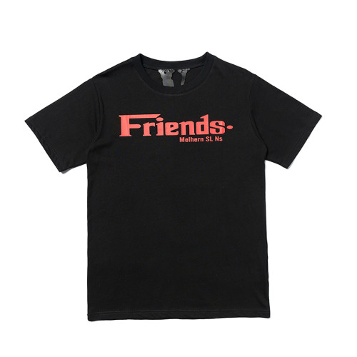New VLONE X Friends Men Women Fashion Short Sleeve T-shirt