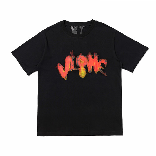 New VLONE X SMOKE Devil Men Women Fashion Short Sleeve T-shirt