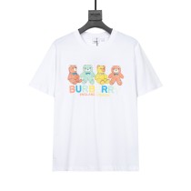 New Burberry Muppet Bear Print Casual Short Sleeve T-Shirt