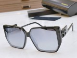 Balenciaga large frame sunglasses Size:60口17-145