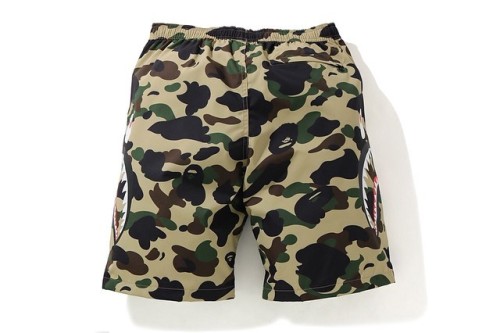 BAPE/A/Bathing Ape Shark Head Sweat Shorts Camouflage Sport short pants