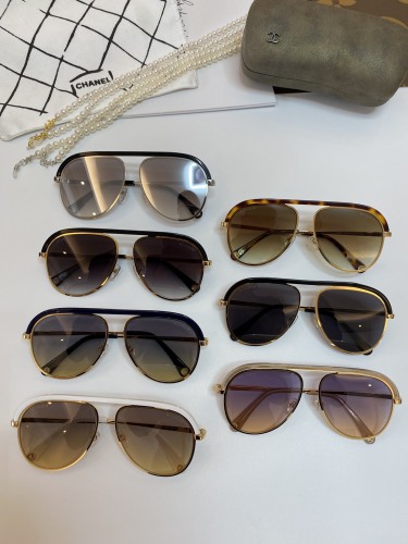 Chanel Simple And Unique Lens Sunglasses Sizes：58-15