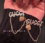 Gucci New Alphabet Strawberry Earrings