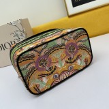 Dior Embroidery Cosmetic Bag Size: 5x 19.5 x 14 cm