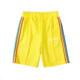 New Palm Unisex Casual Sports Shorts Fashion Multicolor Drawstring Shorts