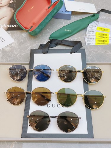 Gucci Metal Frame Sunglasse  Size:55口20-145