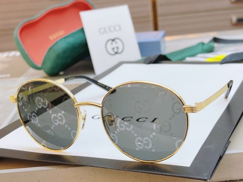 Gucci Metal Frame Sunglasse  Size:55口20-145