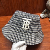 Burberry New Plaid Embroidery Fisherman Hat