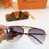 Louis Vuitton Fashion Sunglasses Size: 56-18-140