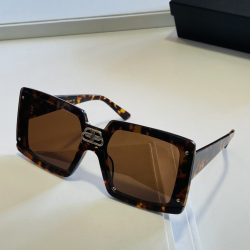 Balenciaga Double B Super Slim Sunglasses