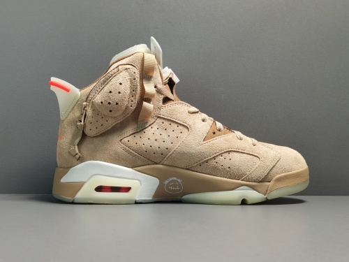Nike Travis Scott x Air Jordan 6  Retro SP＂British Khaki＂DH0690-200