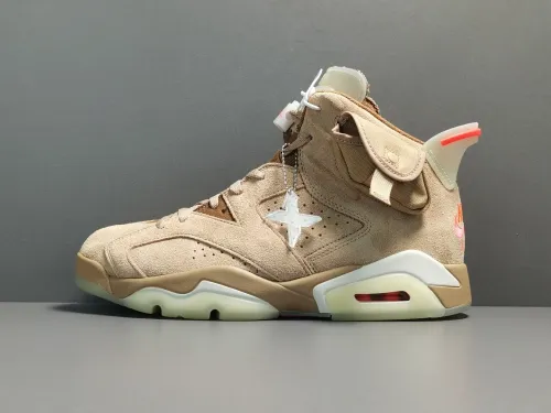 Nike Travis Scott x Air Jordan 6  Retro SP＂British Khaki＂DH0690-200