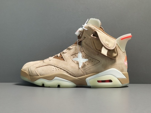 Nike Travis Scott x Air Jordan 6  Retro SP＂British Khaki＂DH0690-200