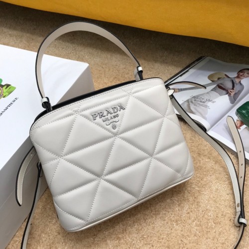 Prada New Diamond Handbag Messenger Bag Size: 26 x 20 x 11 cm