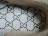 GUCCI Dirty Shoes Gucci Screener Series GG Enamel Distressed Casual Shoes