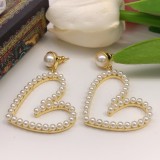 Dior Love Pearl Stud Earrings
