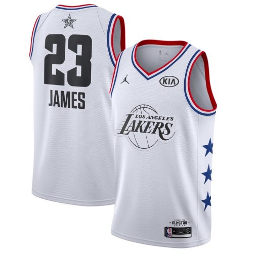 New NBA All Star Game Lakers LeBron James No. 23 Jersey