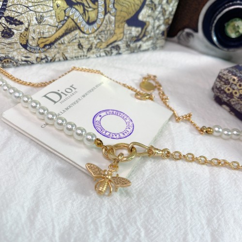 Dior Fashion Bee Pearl Necklace