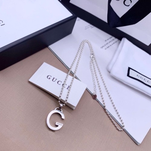 Gucci Letter Double G Logo Pendant
