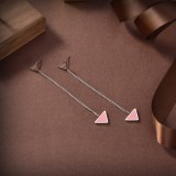 Prada Fashion Triangle Earrings