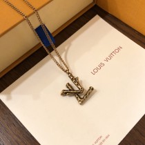 Louis Vuitton Classic LV Letter Chain Necklace