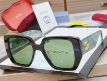 Gucci Big Frame Temples Double G Logo Sunglasses
