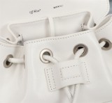 Off White New Cross Pattern Leather Fashion Backpack Sizes:19×13×24cm
