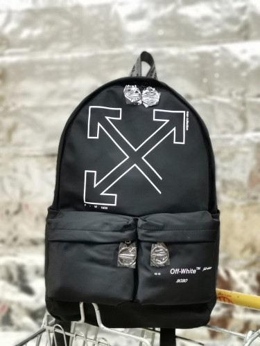 Off White Arrow Backpack Sizes: 30×46×13cm