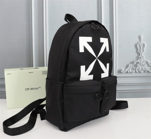 Off White Arrow Print Backpack