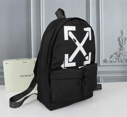 Off White New Arrow Print Backpack Sizes:30×46×13cm