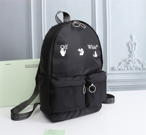 Off White Logo Fashion Backpack Sizes: 30×46×13cm